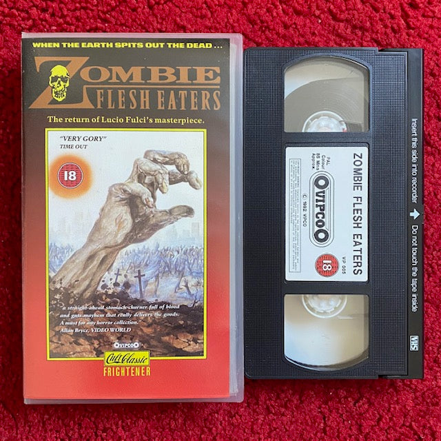 Zombie Flesh Eaters VHS Video (1979) VIP005